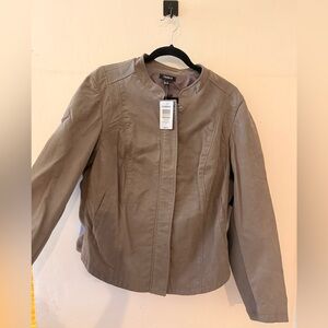 Torrid Taupe Moto Jacket